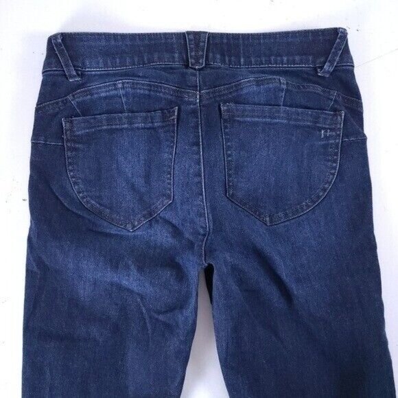 Democracy Ab Solution Blue Shaping Skinny Jeans Size 6 - Picture 3 of 10